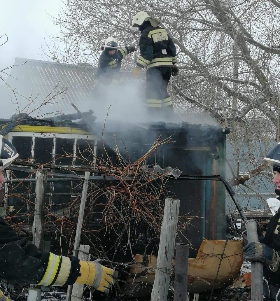 Пожар в жилом доме в городском округе Чехов