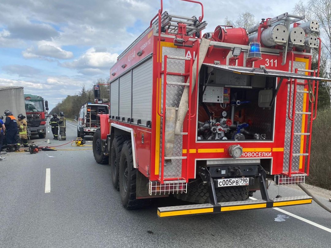 ➡️ Серьезная авария произошла вчера на 330-м км трассы А-108 в Чеховском округе
